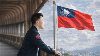 藍委解釋封殺國防預算　AI做圖國旗出包了