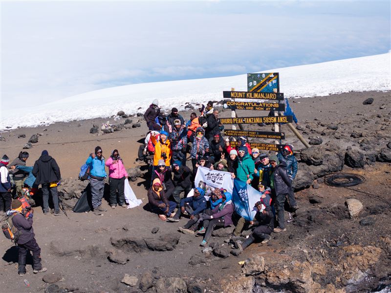 團隊攀登至第五天已前進至第四營地。（圖／三立提供）
