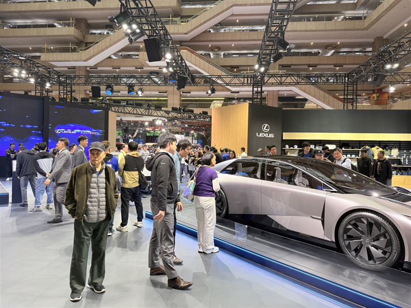 2026台北車展現場人潮。（圖／記者李育道攝影）