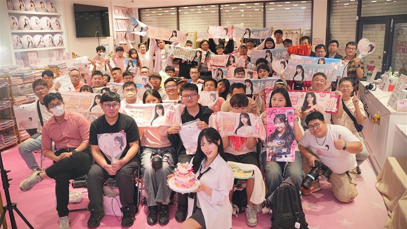 Wing Stars人氣韓援Mingo辦生日會，2場破百人參與。（圖／桂田文創提供）