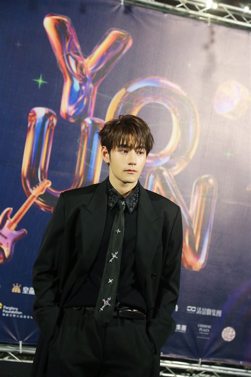 魏浚笙首次海外跨年獻給台南。（圖／好樂行銷提供）