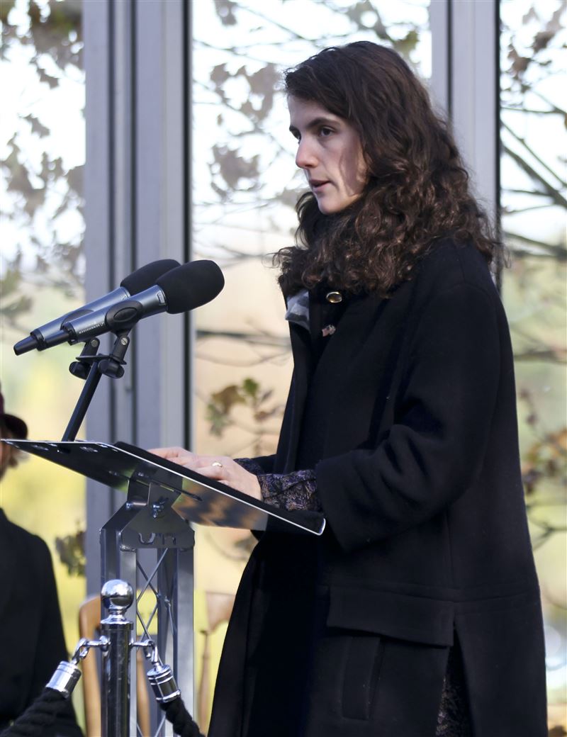 甘迺迪的外孫女罹患白血病，接受包括化療和骨髓移植等治療，最終仍過世。（圖／翻攝自美國駐倫敦大使館）