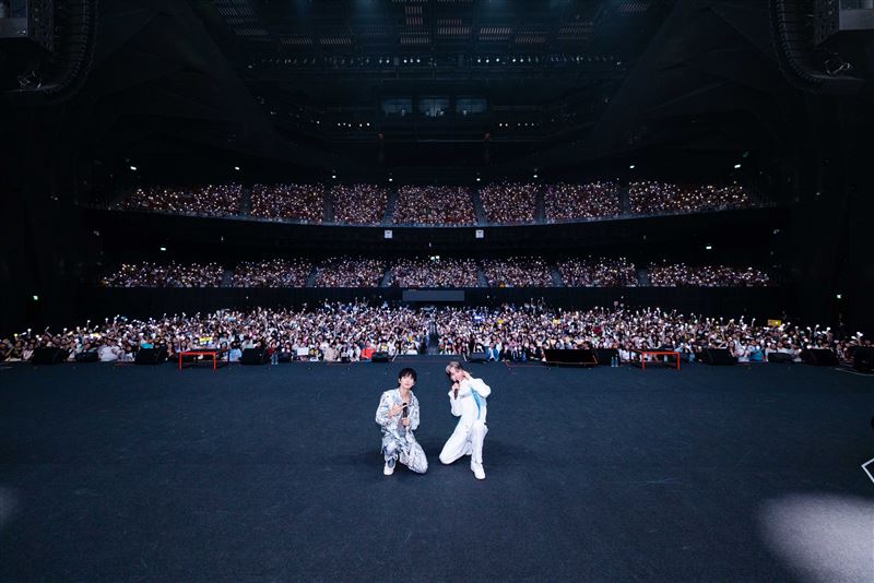 黃氏兄弟今年7月於北流舉辦專場演唱會，展現驚人號召力。（圖／PressPlay提供）