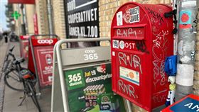 丹麥郵筒引發搶購熱潮。（圖／美聯社／達志影像）