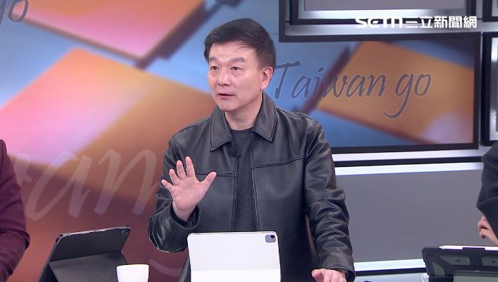 桃園市議員于北辰談軍事，揭密台灣神盾系統。（圖／前進新台灣）