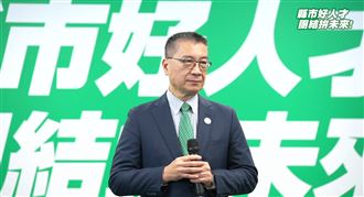 民進黨秘書長徐國勇受訪回應台北市、桃園市提名進度（圖／翻攝自民進黨直播）