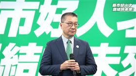 民進黨秘書長徐國勇受訪回應台北市、桃園市提名進度（圖／翻攝自民進黨直播）