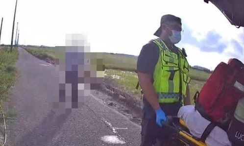 台電李姓員工搶救多日，因器官重度衰竭，家屬忍痛拔管器捐，遺愛人間。（圖／翻攝畫面）