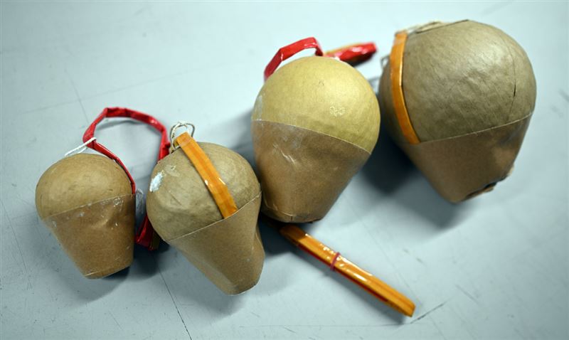 Kugelbomben煙火威力堪比炸彈和手榴彈。（圖／翻攝自X平台 @DieGlocke）