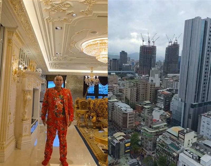 64歲「吊車大王」胡漢龑透露將在西門町豪宅跨年，家中可遠眺101煙火，並分享房價從每坪50多萬漲到100多萬，直呼投資對了。（圖／翻攝自胡漢龑臉書）