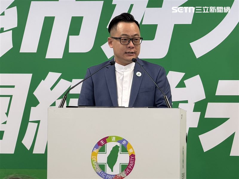 民進黨徵召基隆市議長童子瑋參選2026基隆市長（圖／記者劉秀敏攝影）