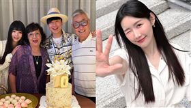 林俊傑、「Mida聖媛」曾聖媛。（圖／翻攝自林俊傑臉書、Mida聖媛IG）