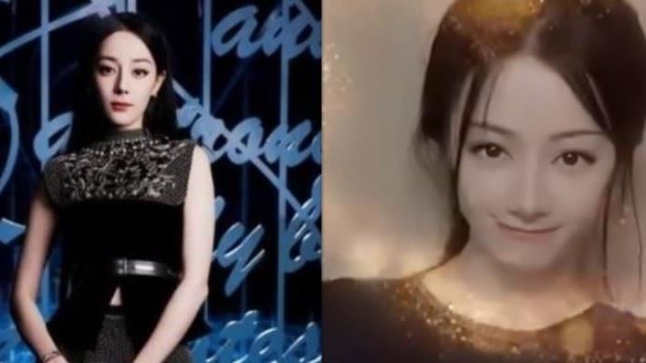 迪麗熱巴（左）替身（右）曝光。（圖／翻攝自TikTok）