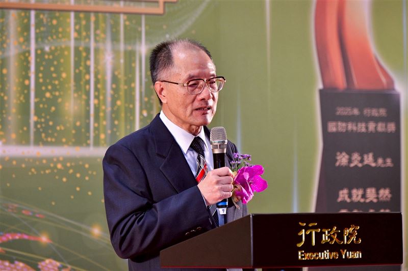 徐炎廷博士致詞。（圖／行政院提供）