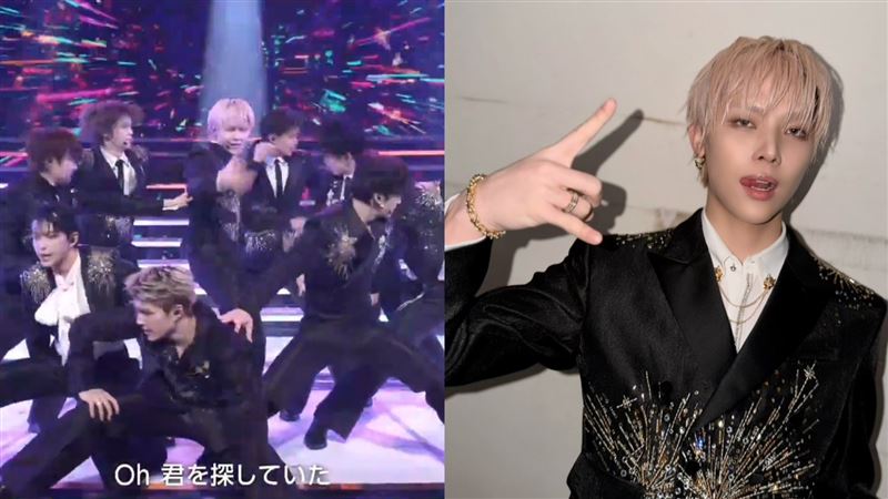 &amp;TEAM成員 NICHOLAS（王奕翔）首度站上紅白舞台。（圖／翻攝自NHK、X平台 @andTEAMofficial）