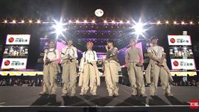 SEVENTOEIGHT帥氣登場台中跨年。（圖／三立）