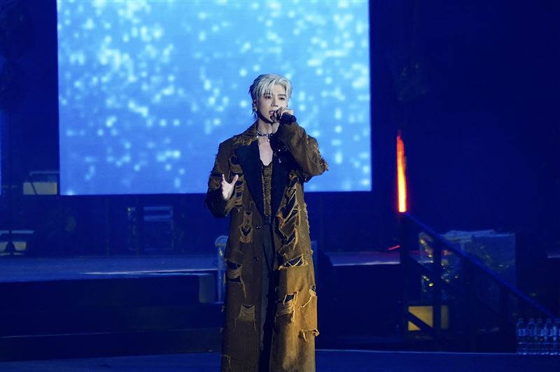 畢書盡歌聲動人。（圖／記者鄭孟晃攝影）