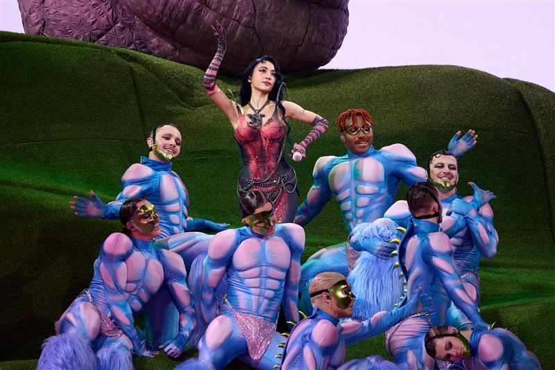 蔡依林在台北大巨蛋開唱。（圖／凌時差提供）