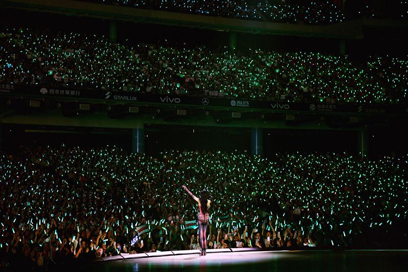 蔡依林在台北大巨蛋開唱。（圖／凌時差提供）