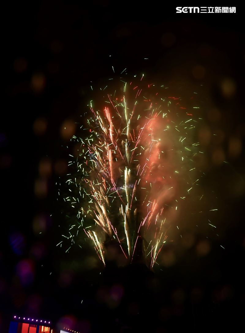 101煙火,台北, 跨年煙火。（圖／記者鄭孟晃攝影）