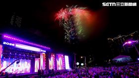 101煙火,台北, 跨年煙火。（圖／記者鄭孟晃攝影）