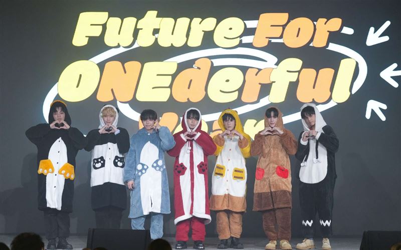 F.F.O大跳女團舞，超萌動物裝成為一大反差。（圖／So-net提供）