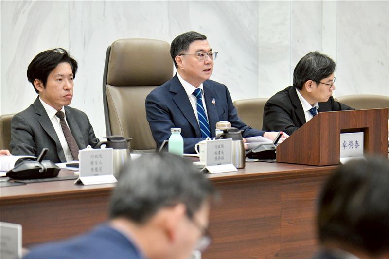 行政院長卓榮泰主持行政院離島建設指導委員會第20次會議。（圖／行政院提供）