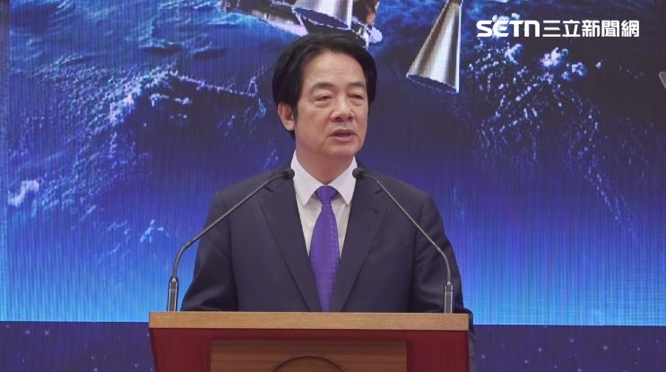 賴清德元旦談話重申在合憲方式下赴立法院國情報告。（圖／翻攝畫面）