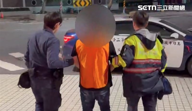 劉男新年第一天不學好，再次蹲回監牢。（圖／翻攝畫面）