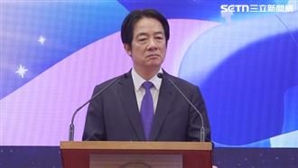 賴清德元旦談話後QA（圖／翻攝畫面）