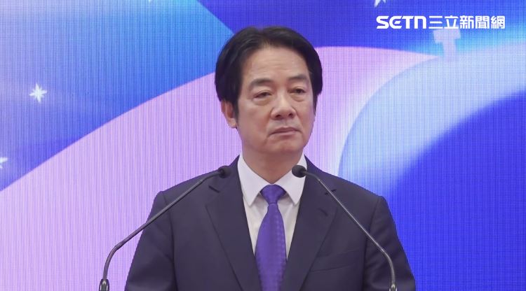 賴清德元旦談話後QA(圖/翻攝畫面)