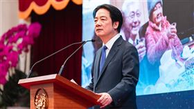 總統賴清德發表2026新年談話並接受媒體提問（圖／總統府提供） 