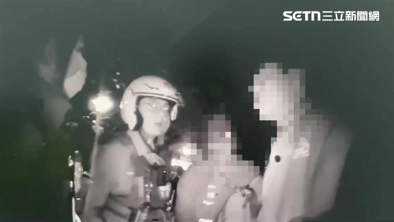 北市蔡男偕友人在花博公園跨年時痛毆路人。（圖／翻攝畫面）