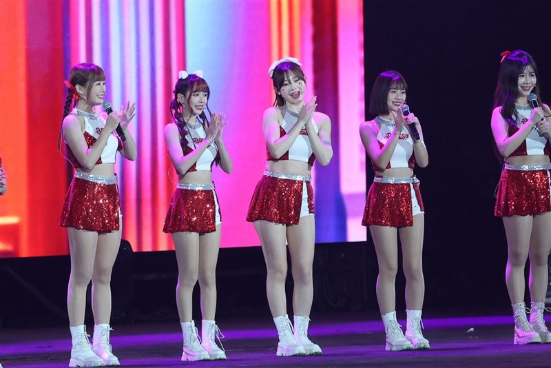 Dragon Beauties 小龍女登上北跨。（圖／記者鄭孟晃、趙于瑩攝影）