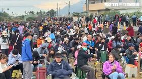 紫南宮,錢母,馬年,排隊,人龍,10萬,頭香,南投,丙午馬年錢母,2026（圖／翻攝畫面）