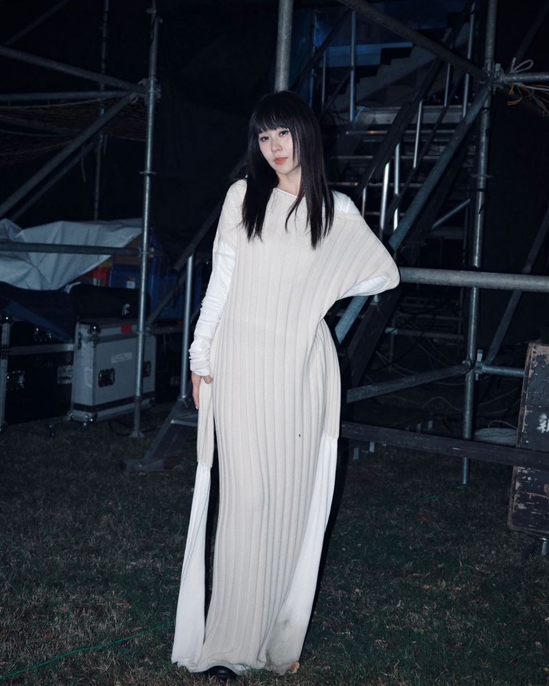 白安再度回到新竹跨年，笑說「如果對抗不了風，就隨著新竹的風飛揚吧」。（圖／相信音樂提供）