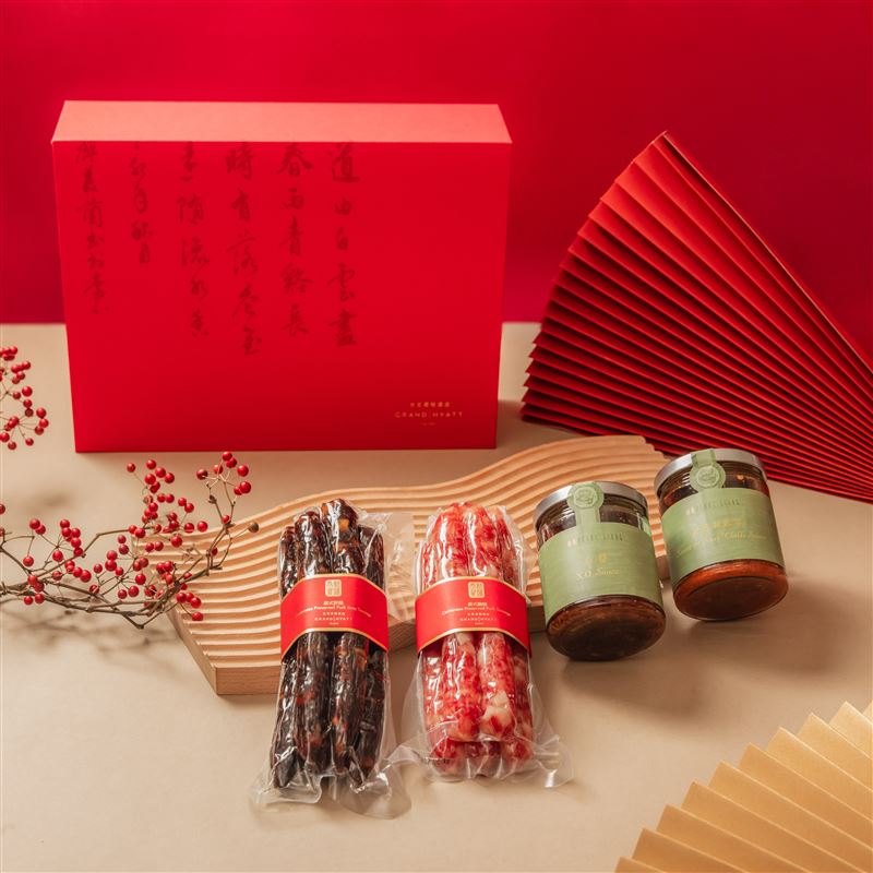 台北君悅Baguette禮品烘焙坊推出20款特色年節贈禮。（圖／飯店旅宿業者提供）