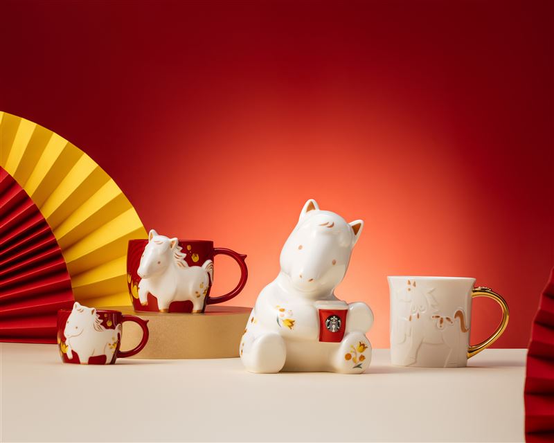星巴克將於1月5日在全門市與線上門市同步推出一系列馬年限定新品。（圖／品牌業者提供）