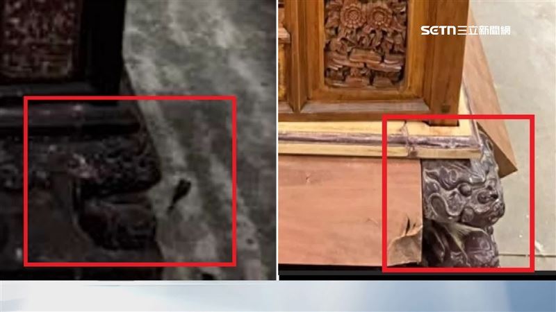 台南鹽水月港廣濟宮的神轎送去修復，回來的卻是一頂「全新神轎」，控訴遭掉包