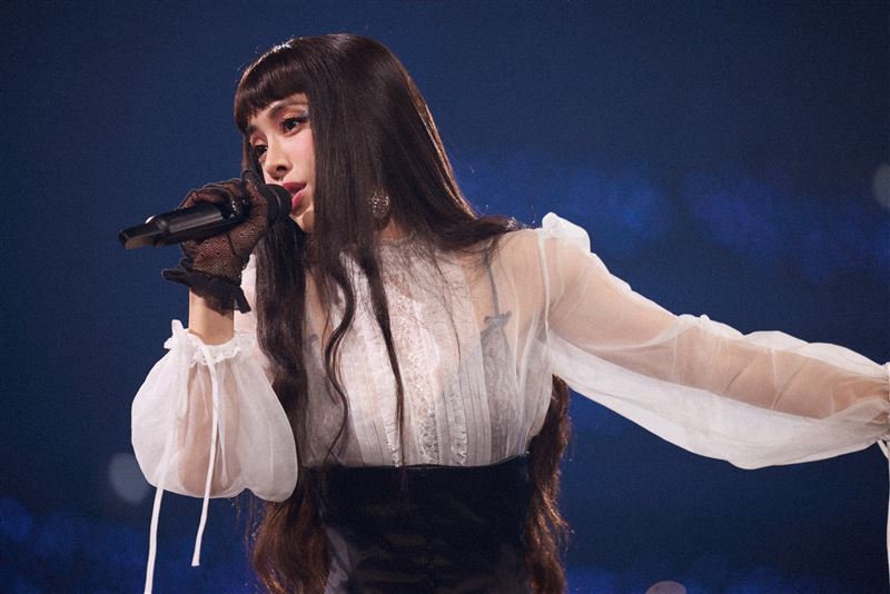 蔡依林獻唱出道曲《我知道你很難過》，全場感動落淚。（圖／凌時差提供）