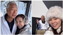 曾馨瑩曬跨年全家福！郭台銘白髮近照曝光