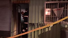 高雄,高雄市,大社區,火警,火勢,分隊長,鐵皮屋,鐵皮,住宅,警消,死者,呼救聲,住戶,鄰居,死亡（圖／翻攝畫面）