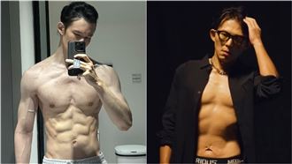 黃國昌寫真大露肌肉　波特秀六塊腹肌宣戰