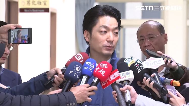 傳共諜差點進入北市府?蔣萬安受訪強調完全沒有這件事情!(圖/翻攝畫面)