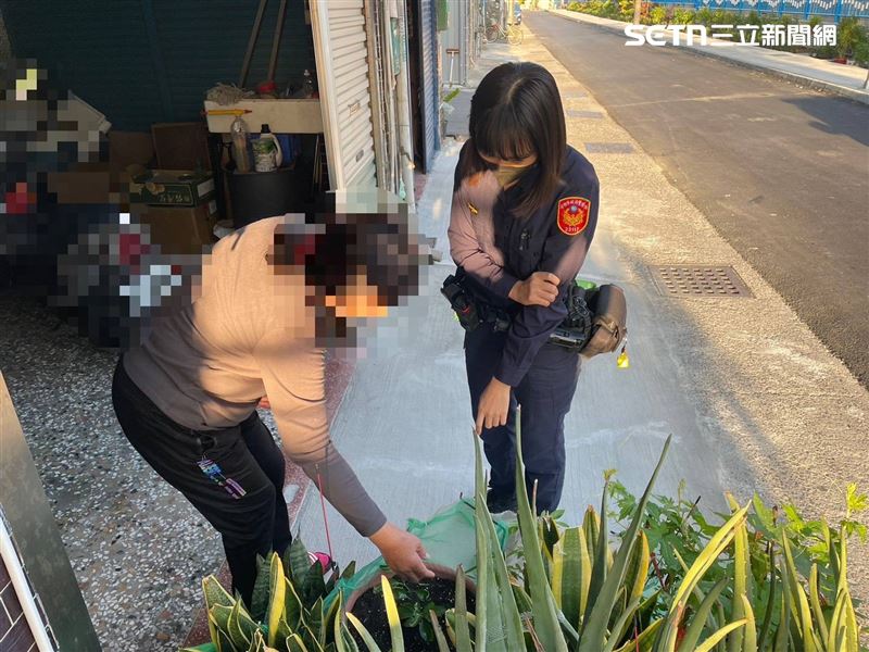 整個過程跟預設恐怖情節天差地遠，烏龍一場，情緒大洗三溫暖，最終婦人荒唐笑出聲。（圖／翻攝畫面）