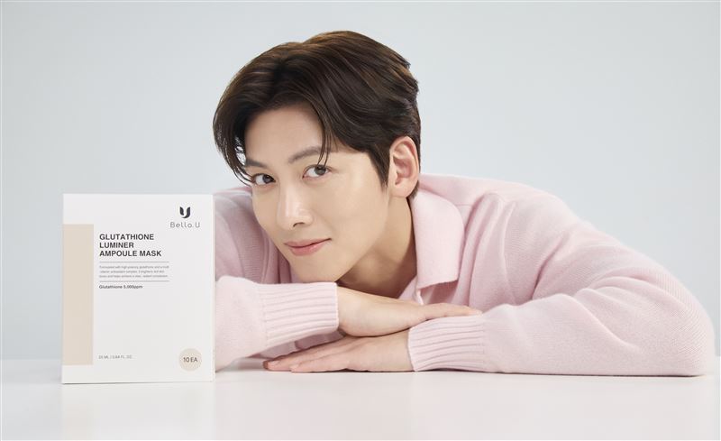 南韓人氣演員池昌旭續任Bello.u第三年代言人。（圖／Bello.u提供）
