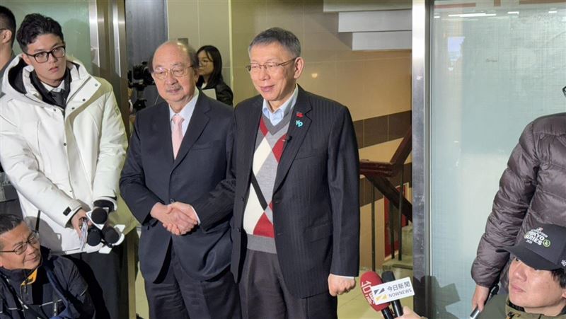 密談15分鐘聊什麼?柯建銘、柯文哲回應了