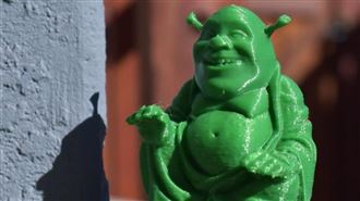 膜拜4年「綠色佛像」　友驚：這是史瑞克
