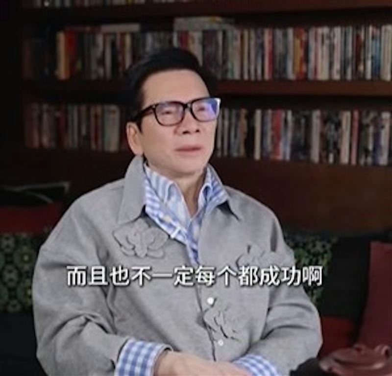 向華強坦言周潤發這類型的演員，在好萊塢多得是。（圖／翻攝自抖音畫面）