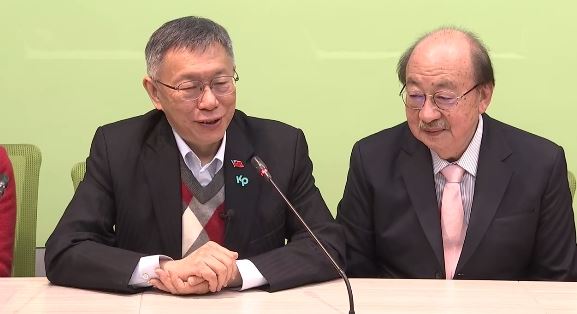 民眾黨前主席柯文哲拜會民進黨立法院黨團（圖／翻攝畫面）